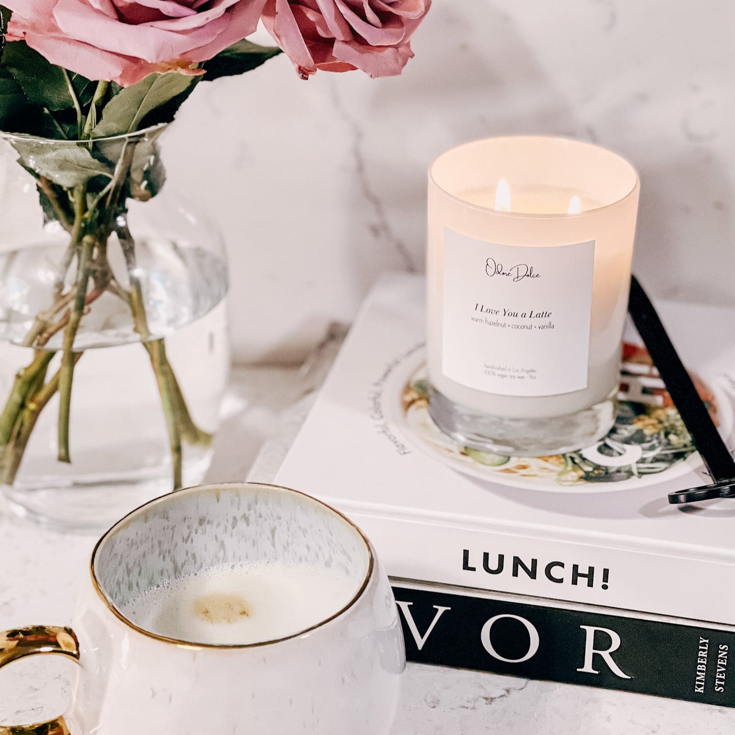 I Love You a Latte-Hazelnut Coffee