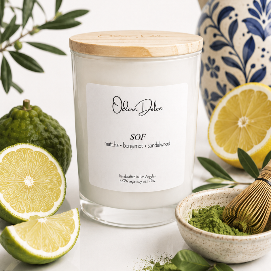 SOF-Matcha, Bergamot & Sandalwood