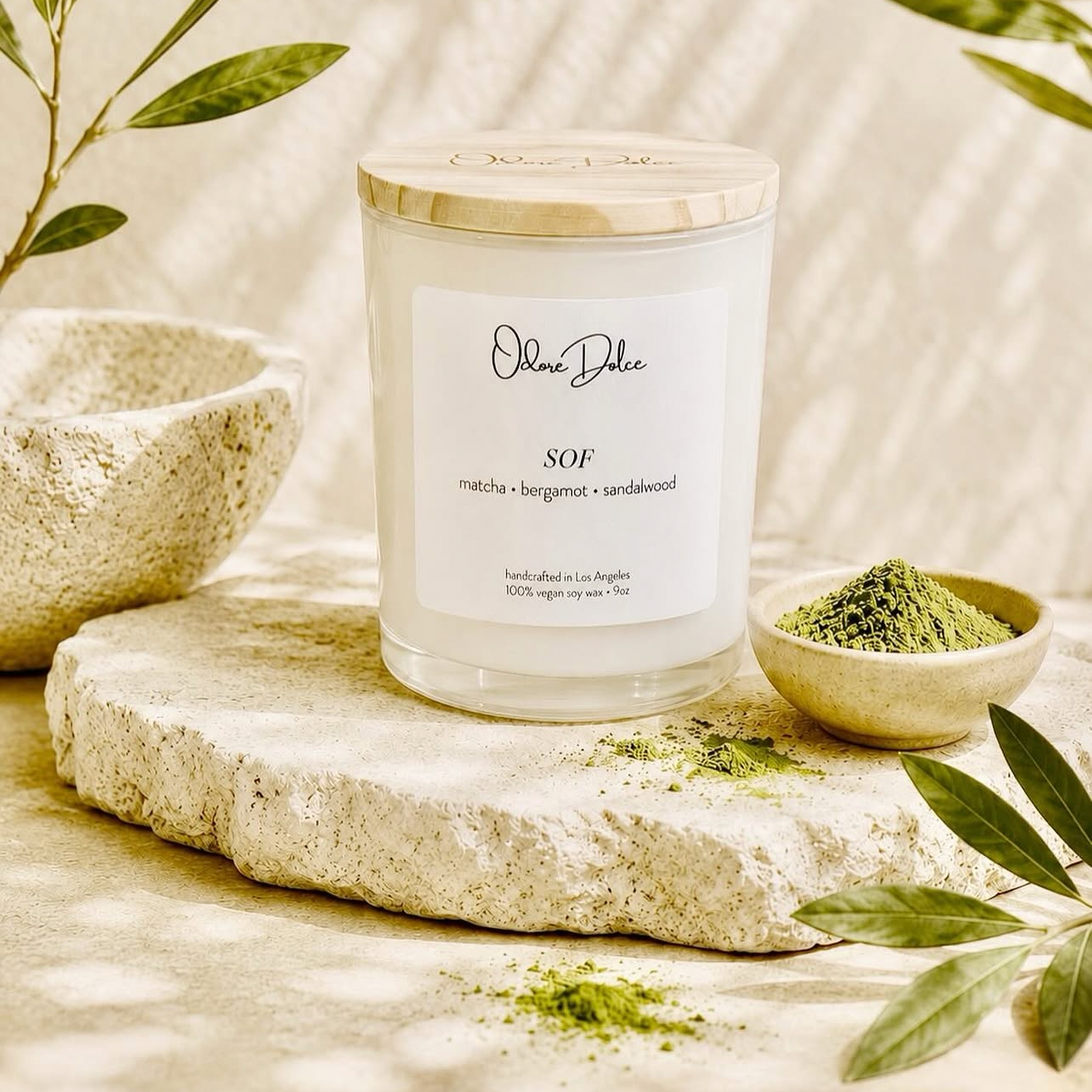 SOF-Matcha, Bergamot & Sandalwood